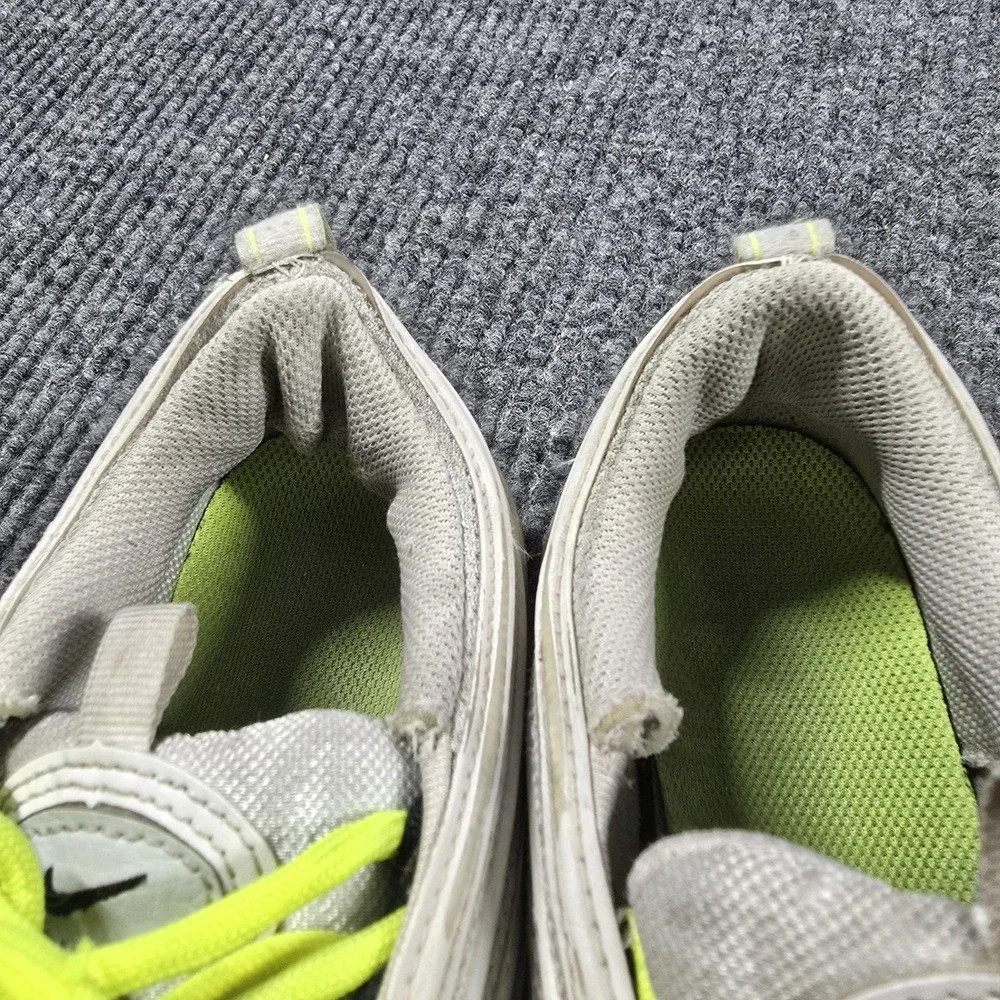 Nike Air Max 97 Shoes 6.5Y Womens Size 8 White Volt Gray Reflective‎ 921522-108